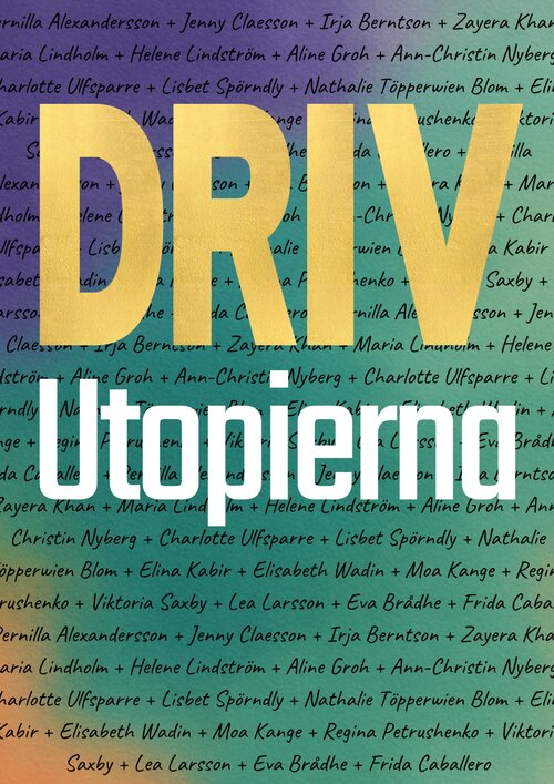 Omslaget till Driv Utopierna!